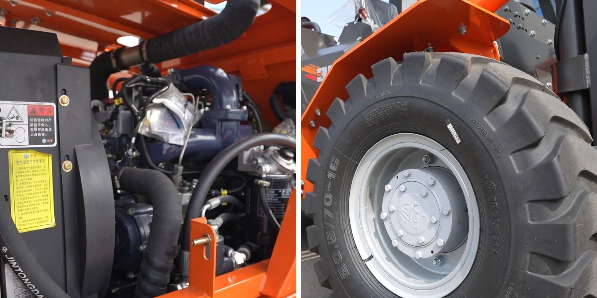 Внедорожный вилочный погрузчик