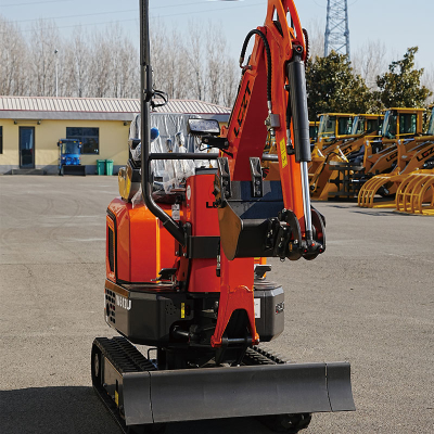 Компактный экскаватор