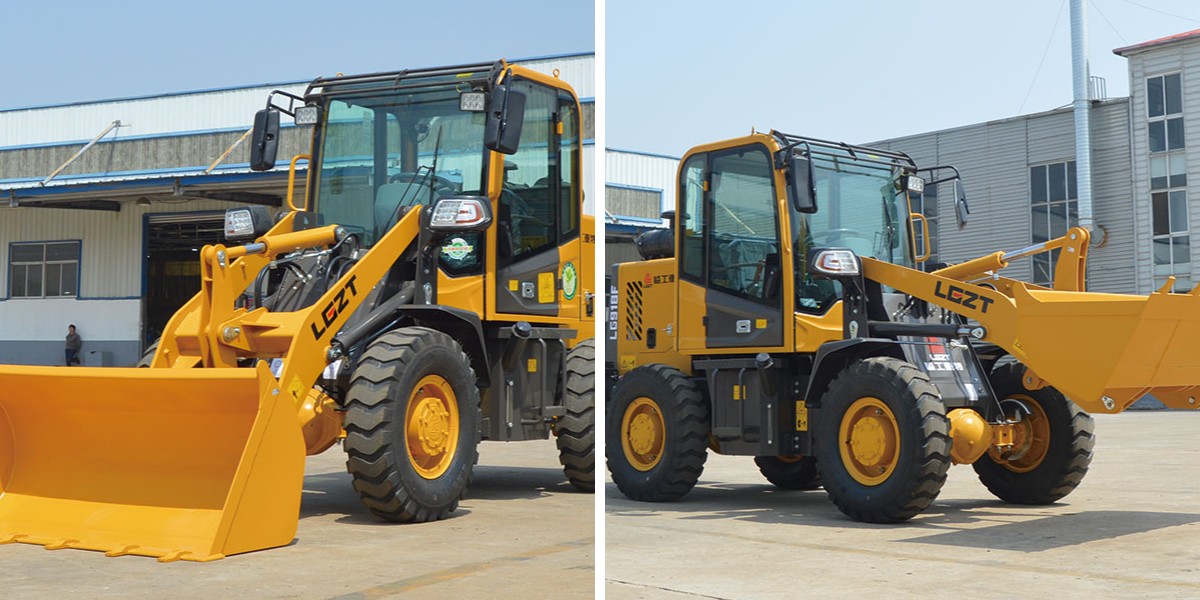 Малый шарнирно-сочлененный погрузчик Малый шарнирно-сочлененный погрузчик