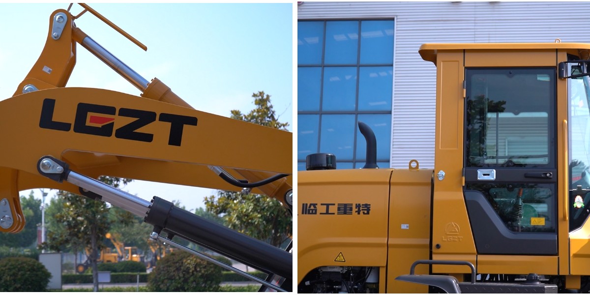 Средний колесный погрузчик Средний колесный погрузчик