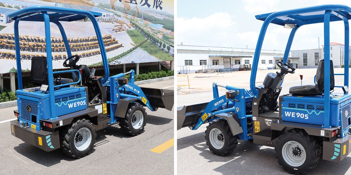 Электрический колесный погрузчик малого размера Электрический колесный погрузчик малого размера