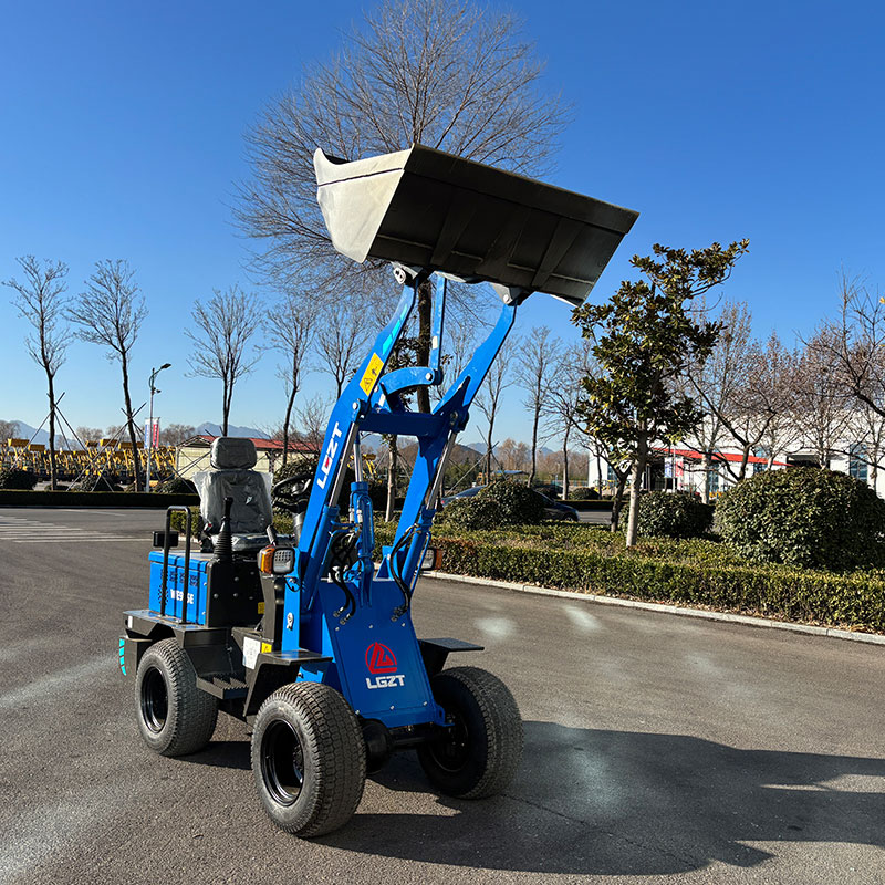 Электрический колесный погрузчик