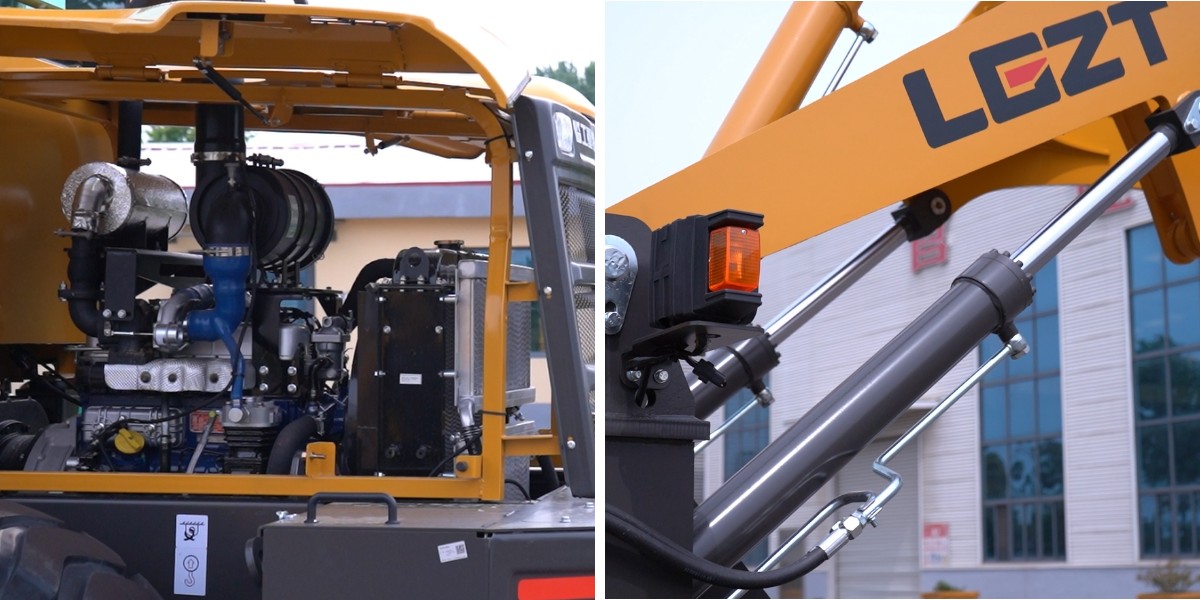 Мини фронтальный погрузчик Мини фронтальный погрузчик