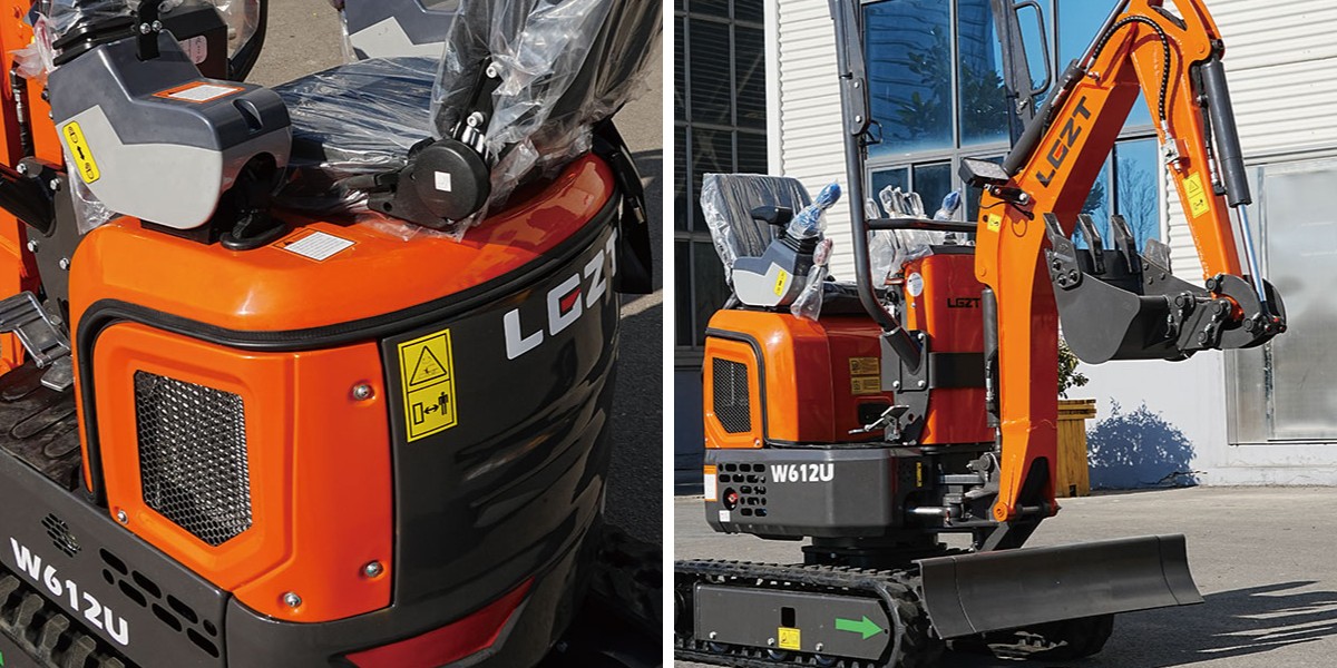 Компактный экскаватор Компактный экскаватор