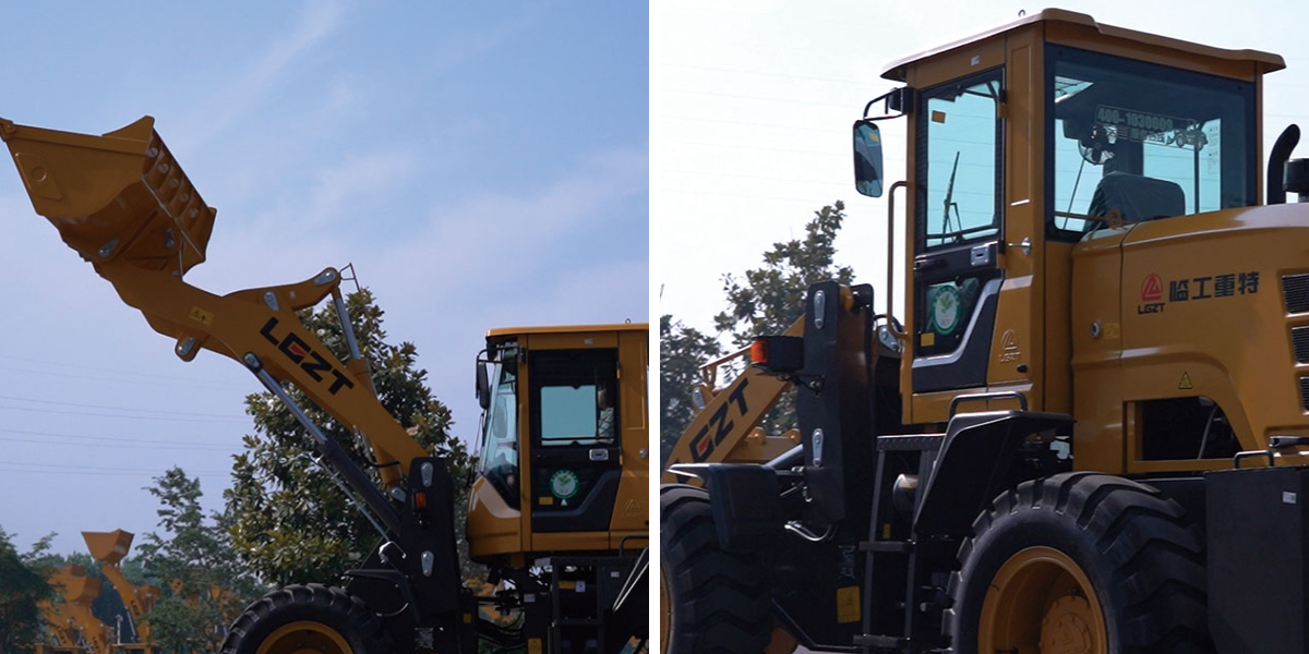 Средний колесный погрузчик Средний колесный погрузчик