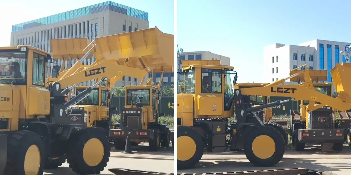 Compact wheel loader