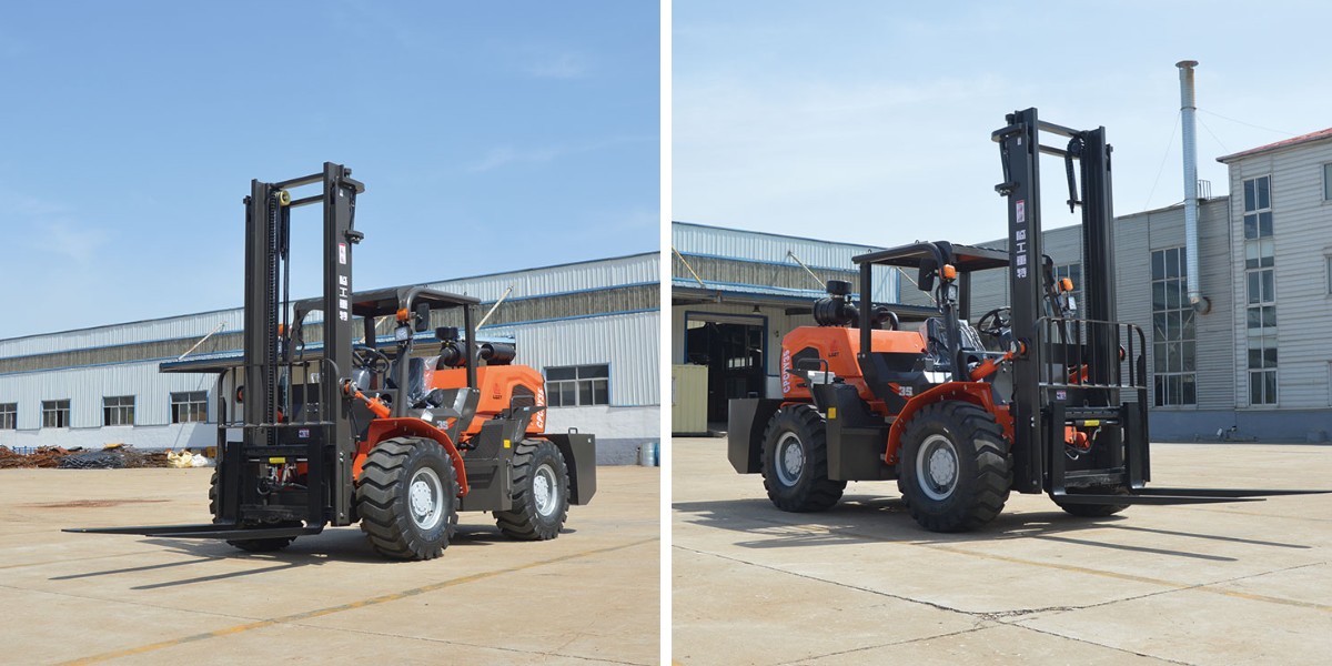 Вилочные погрузчики повышенной проходимости