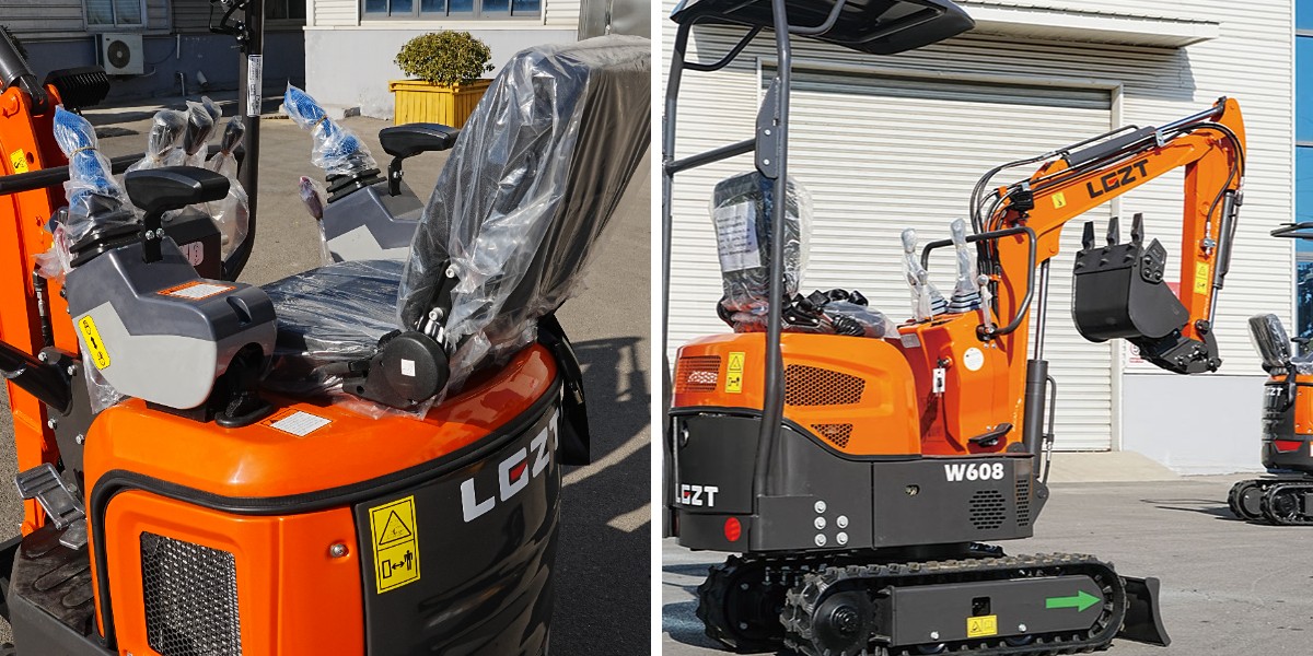 Компактный экскаватор Компактный экскаватор