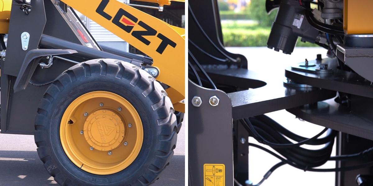 Средний колесный погрузчик Средний колесный погрузчик