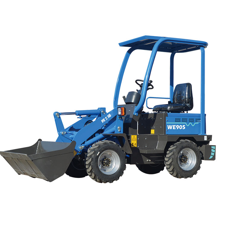 Электрический погрузчик-трактор