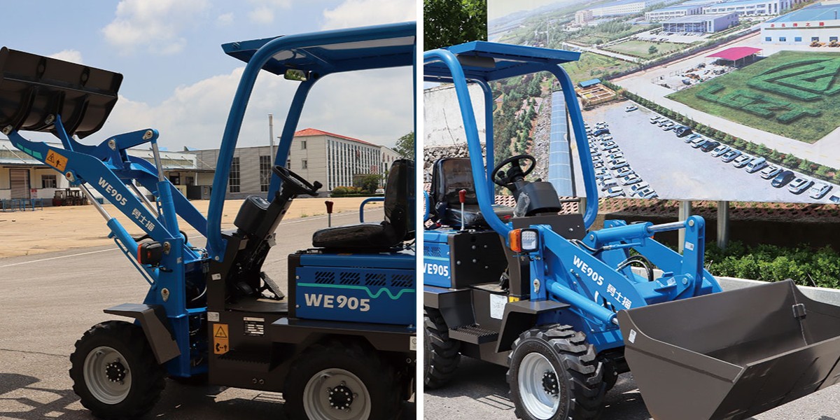Electric compact wheel loader Electric compact wheel loader