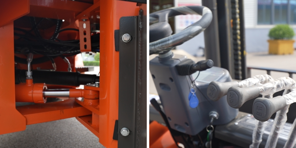 Мини-внедорожный вилочный погрузчик Мини-внедорожный вилочный погрузчик