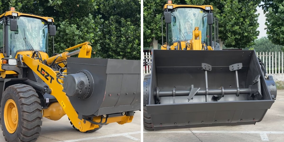 Погрузчик для смешивания ведров Погрузчик для смешивания ведров