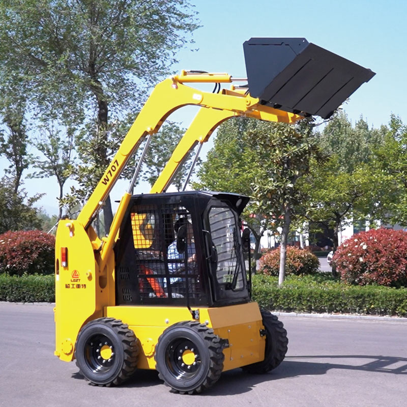 Мини-погрузчик с колесами