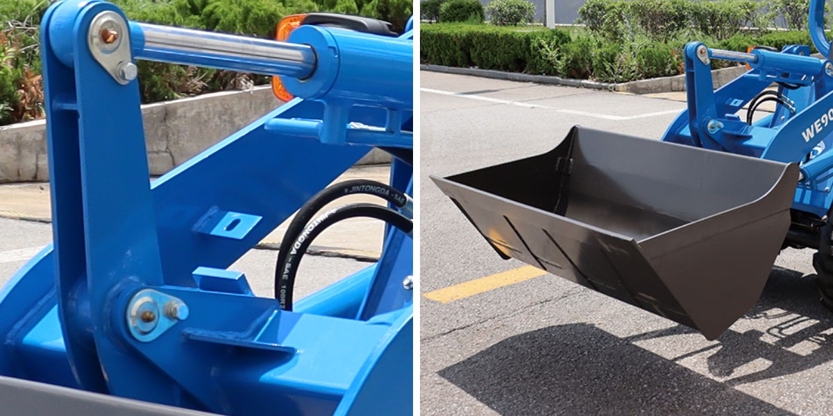 Electric compact wheel loader Electric compact wheel loader