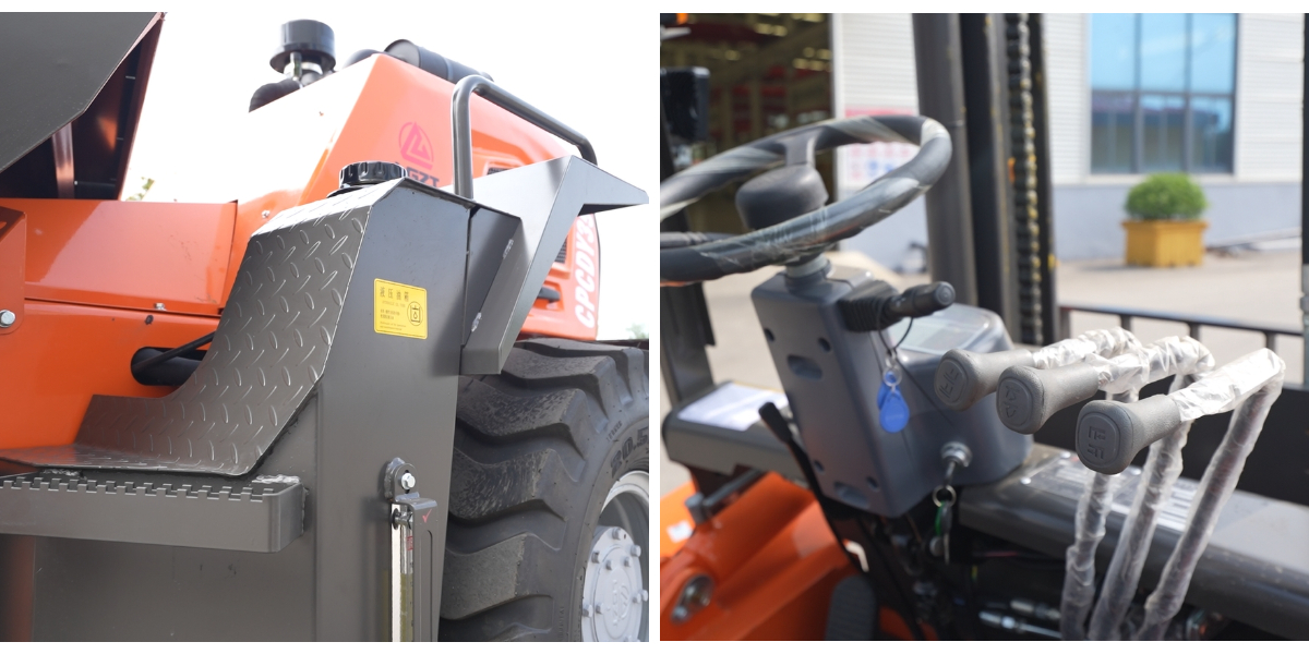 Вилочные погрузчики повышенной проходимости