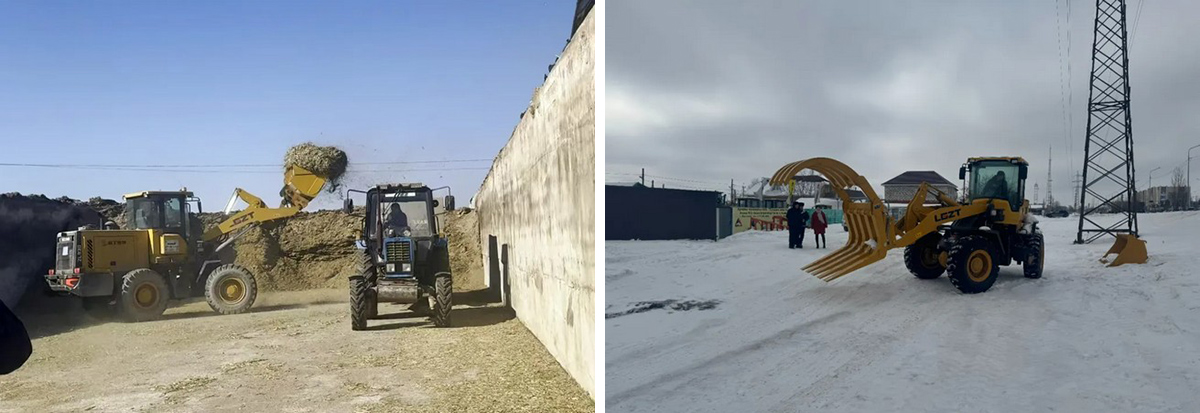 LGZT loaders were highly rated by customers from Central Asia LGZT loaders were highly rated by customers from Central Asia