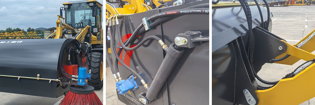 Подметальная машина для колесного погрузчика Подметальная машина для колесного погрузчика