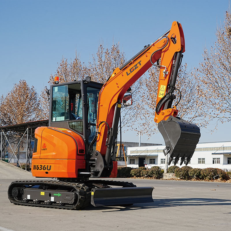 Маленький экскаватор