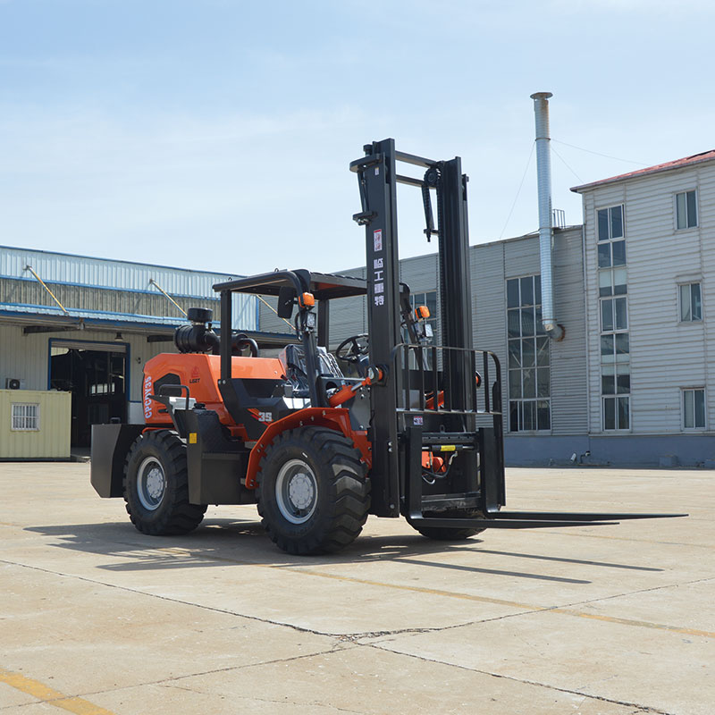 Мини-внедорожный вилочный погрузчик