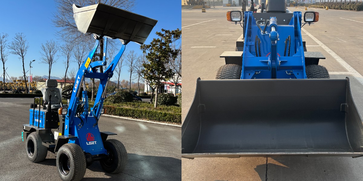 Электрический колесный погрузчик Электрический колесный погрузчик