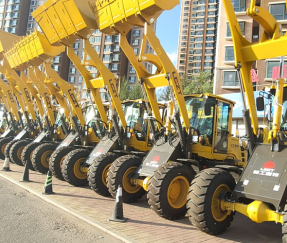 компактный колесный погрузчик