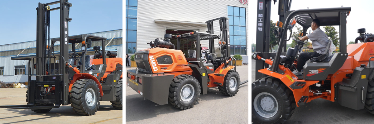 Мини-внедорожный вилочный погрузчик Мини-внедорожный вилочный погрузчик